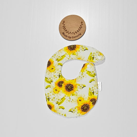 Bib - 0-6 Months - Sunflowers 2