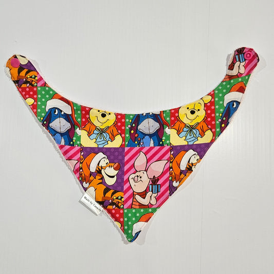 Bandana Bib -  Christmas - Winnie the Pooh Portraits