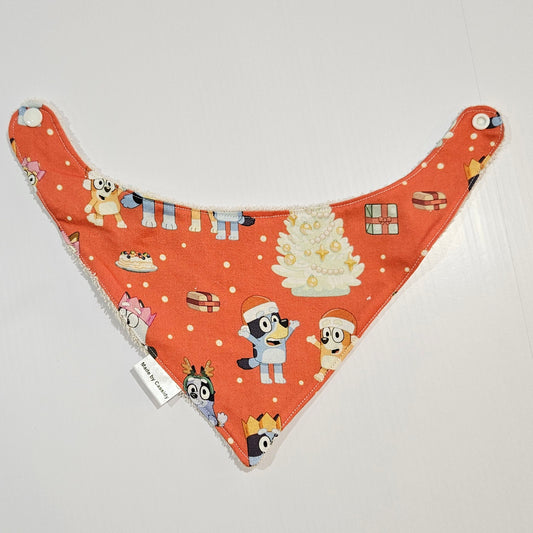 Bandana Bib -  Christmas - Bluey