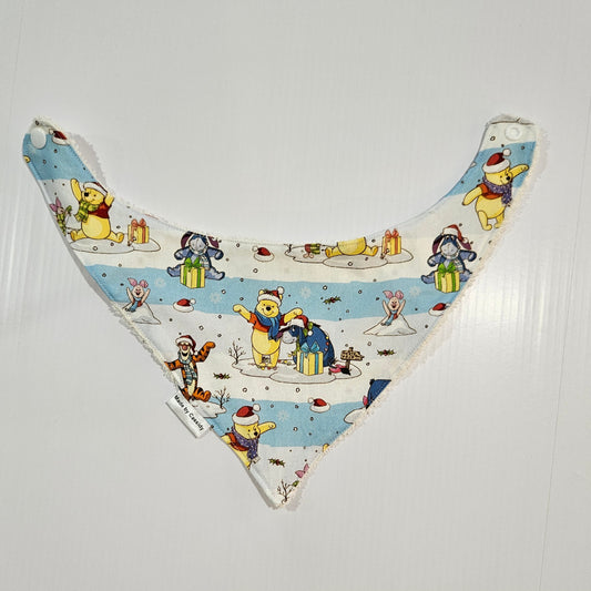 Bandana Bib -  Christmas - Winnie the Pooh Village