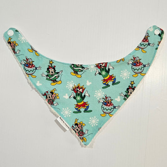 Bandana Bib -  Christmas - Mickey